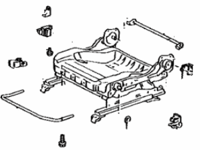Toyota 72020-42160 Adjuster Sub-Assy,  Front Seat,  LH