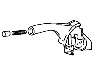 Toyota 46201-42070-C0 Parking Brake Control