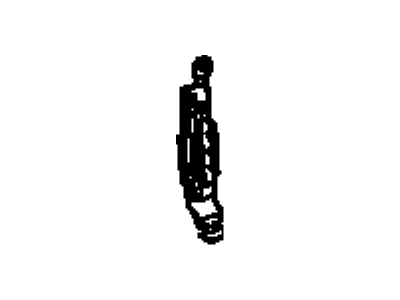 Toyota 73200-52010-B3 Adjuster Assy,  Front Shoulder Belt Anchor