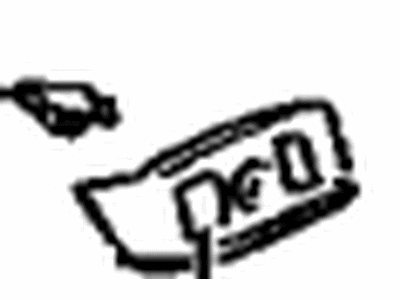 Toyota 55446-42020-B0 Base,  Switch Hole,  NO.1