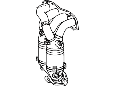 Scion 25051-28220 Converter Sub-Assy,  Exhaust Manifold