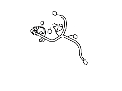 Toyota 82152-42630 Wire,  Front Door,  LH