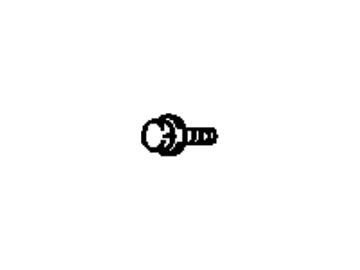 Toyota 91621-J0612 Bolt, With Washer