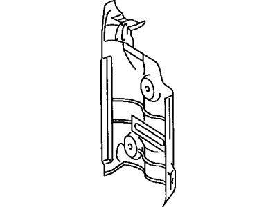 Toyota 25587-28041 Insulator,  Manifold Converter,  NO.2