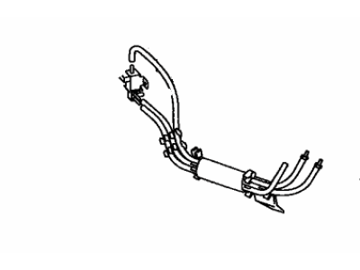 Toyota 17308-0A010 Hose Sub-Assy,  Vacuum