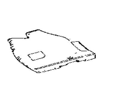Toyota 55214-42060 Pad,  Dash Panel Insulator,  NO.2