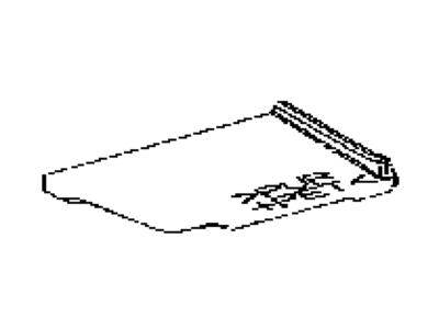 Toyota 58561-42051 Silencer,  Front Floor,  NO.1