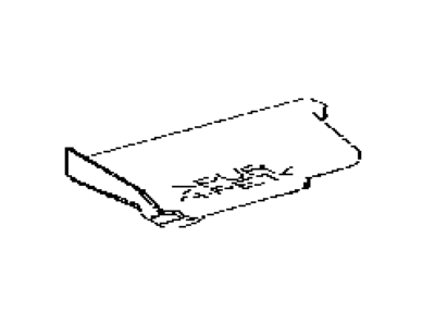 Toyota 58563-42061 Silencer,  Front Floor,  NO.3