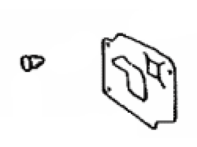 Toyota 53285-60061 Seal,  Radiator Side Air,  NO.1