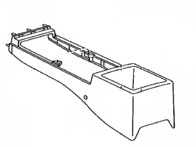 Toyota 58802-35240-B0 Box,  Console,  Front