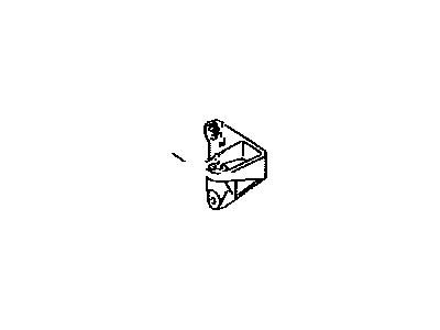 Toyota 12311-28210 Bracket,  Engine Mounting,  Front(For Transverse Engine)