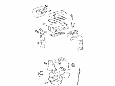 Toyota 04111-0H341 Overhaul Gasket Set