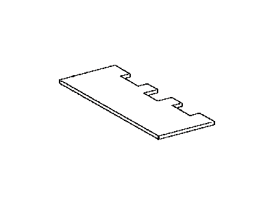 63345-06050 Toyota Pad, Roof Silencer Illustration 1 of 1
