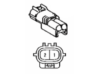 Toyota 90980-11168 Housing, Connector Male