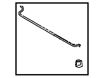 82161-06540 Toyota Wire, Floor Illustration 1 of 1