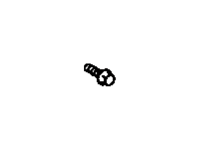 Toyota 90105-11040 Bolt (For Front Differential Ring Gear Set)