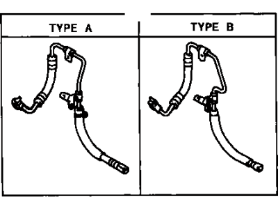 Toyota 44411-33070 Hose,  Pressure Feed