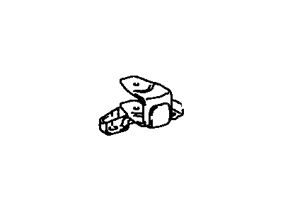 Toyota 12313-0A020 Bracket,  Engine Mounting Control(For Transverse Engine)