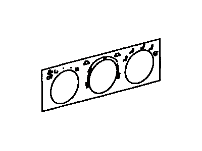 Toyota 81942-06062 Sheet,  Heater Control Name,  NO.1