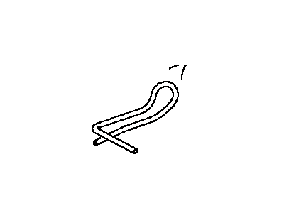 Toyota 85374-06090 Hose,  Windshield Washer (From Joint To Joint),  NO.2