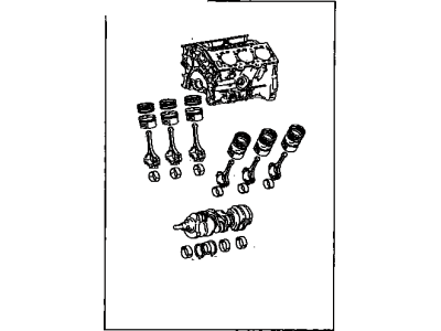 Toyota 11400-20012 Short Block