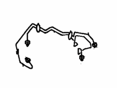 Toyota 47313-06040 Tube,  Front Brake,  NO.3
