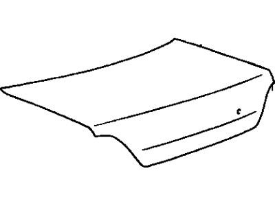 Toyota 64401-06110 Panel Sub-Assembly, Luggage Compartment Door