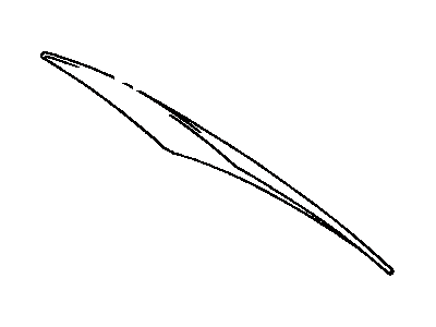 Toyota 64811-06100 Glass,  Back Window