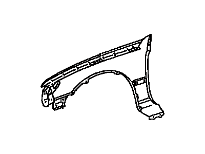 Toyota Celica Fender - 53801-14620