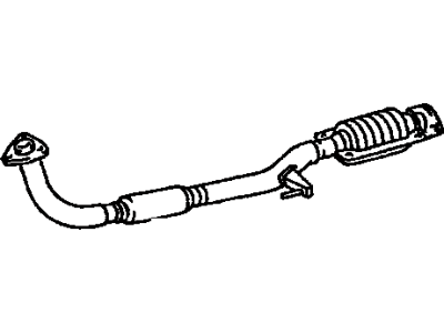 Toyota 17410-03270 Pipe Assy,  Exhaust,  Front