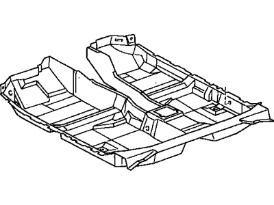 Toyota 58510-0R010-B2 Carpet Assembly, Floor, Front