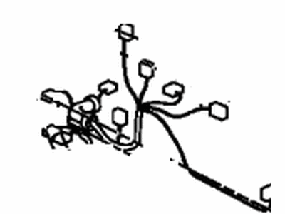 Toyota 82152-06240 Wire,  Front Door,  LH