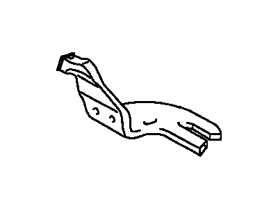 Toyota 87212-06010 Duct,  Air,  Rear NO.1