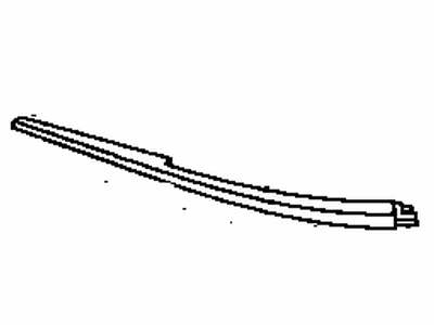 Toyota 62791-AA030 Moulding, Quarter Window, Upper Passenger Side