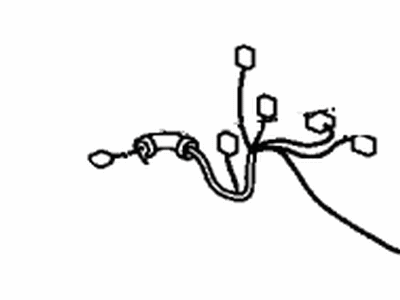 Toyota 82151-06190 Wire,  Front Door,  RH