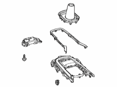 Toyota 58804-12230-C2 Panel Sub-Assembly, Console, Upper Front