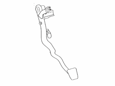 Toyota 31301-02590 Pedal Sub-Assembly, Clutch