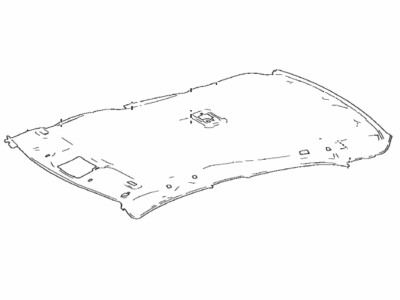 63310-12M81-A0 Toyota Headlining Assembly, Roof Illustration 1 of 1