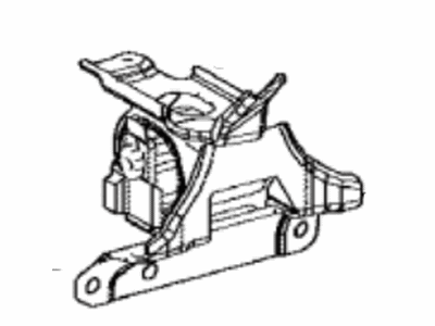 Toyota 12372-24020 Insulator,  Engine Mounting,  LH(For Transverse Engine)