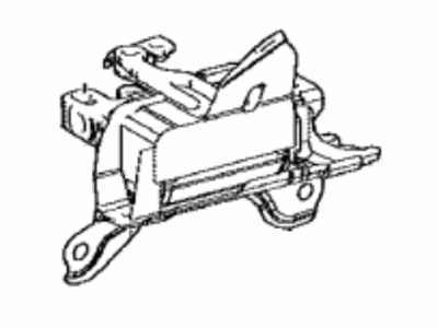 Toyota 12372-24080 Insulator,  Engine Mounting,  LH(For Transverse Engine)