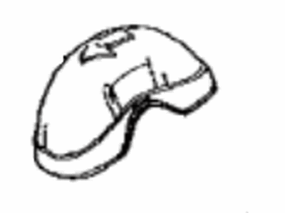 48753-47020 Toyota Cover, Rear Suspension Arm, Driver Side Illustration 1 of 1