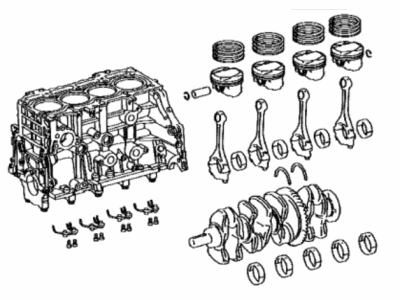 Toyota 11400-37380 Short Block