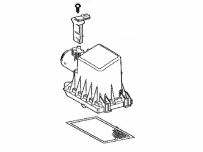 Toyota 17705-24340 Cap Sub-Assembly, Air Cleaner