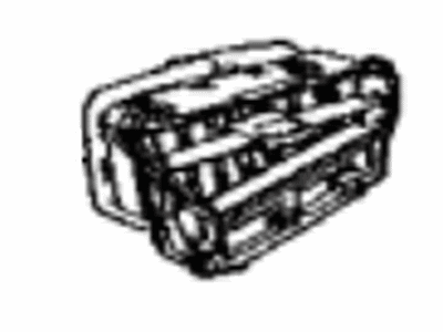 Toyota 55660-12530 Register Assy,  Instrument Panel,  NO.2