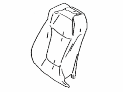 Toyota 71551-12D40 Seat Back Pad