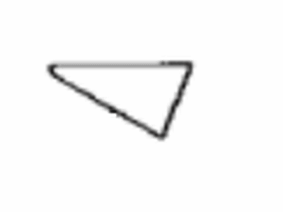 Toyota 76874-12250 Protector, Rear Spoiler, Driver Side