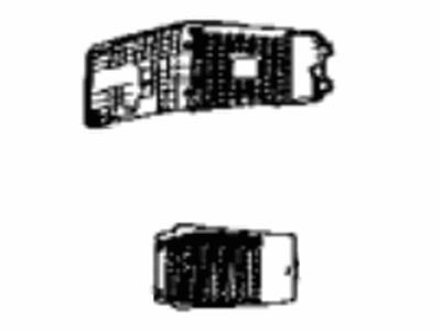 Toyota 58441-12080-C0 Cover, Battery Service Hole