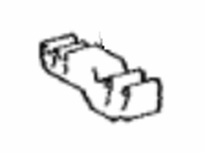 Toyota 77286-47100 Clamp,  Fuel Tube,  NO.4