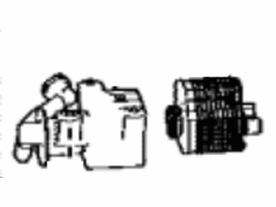 Toyota 77730-12010 Canister Assembly, Charcoal W/Outlet Hose