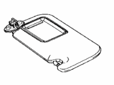 Toyota Corolla Sun Visor - 74320-12G80-A0
